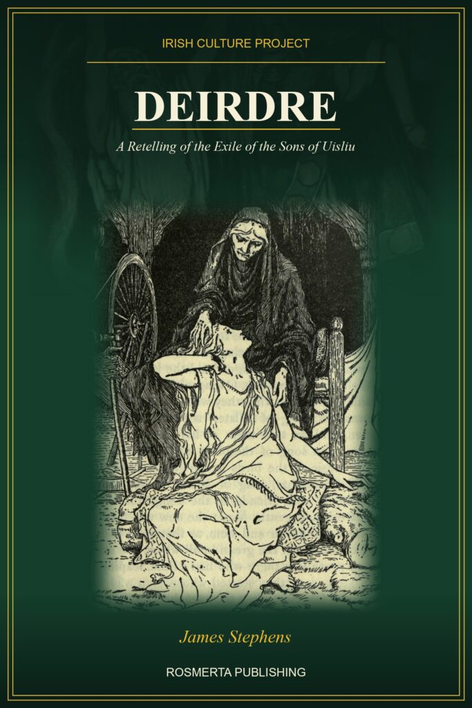 Cover of Deirdre by James Stephens, Rosmerta Publishing edition