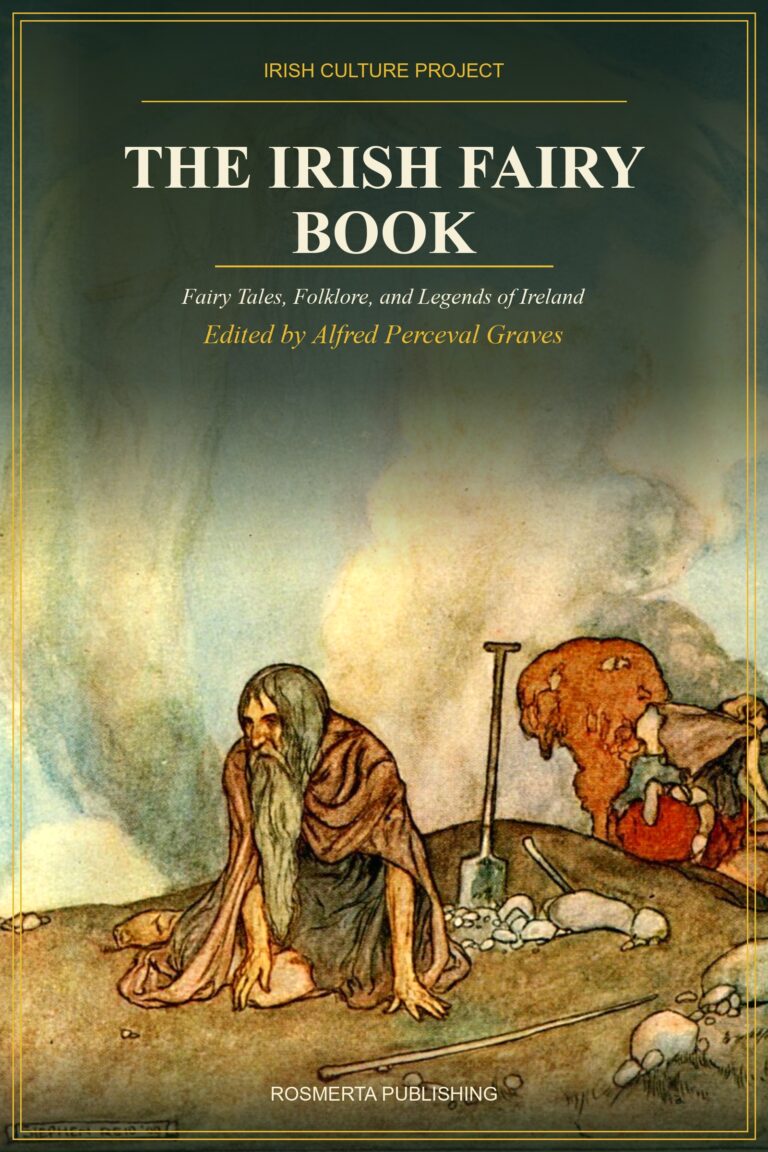 Front cover of The Irish Fairy Book, Rosmerta Publishing edition